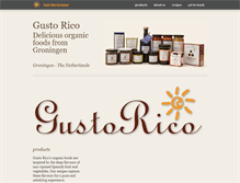 Tablet Screenshot of gustorico.org